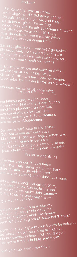 Halbes Gedicht