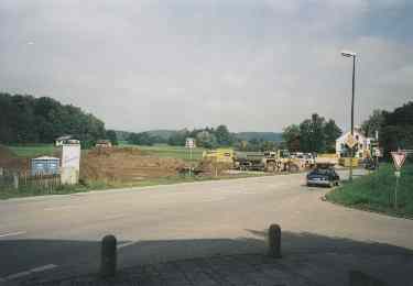 Blick von Kirchdorfer Str. / Ecke Albert-Schweitzer-Str.