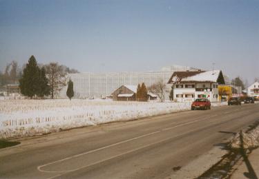 Blick vom Bürgerhaus