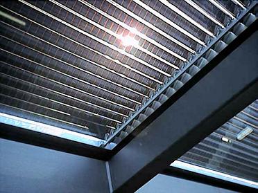 Solarzellen in Lamellenform