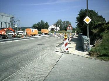 Ostseite der Kirchdorfer Straße (2.August 2003)